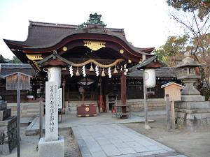 藤森神社の本殿