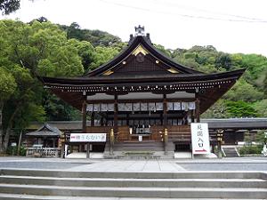 松尾大社の拝殿