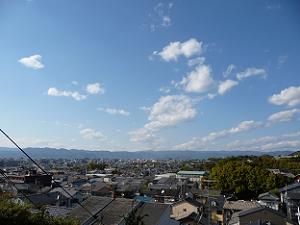 京都市街の眺め