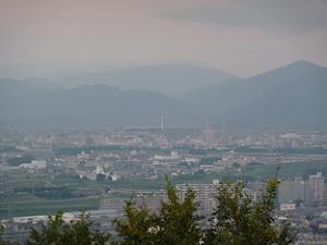 京都市内の眺め