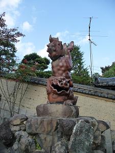 宗忠神社の狛犬
