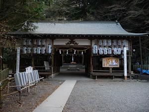 小倉神社の割拝殿
