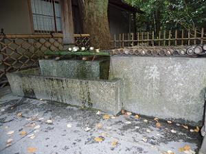 梨木神社の名水