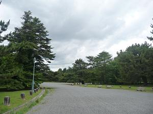 京都御苑の南側