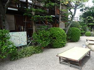 寺田屋の庭