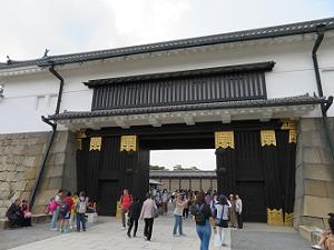 二条城の東大手門は後水尾天皇の行幸時に一時的に高麗門になった 京都観光旅行のあれこれ