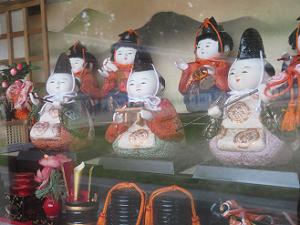 高良神社の雛人形