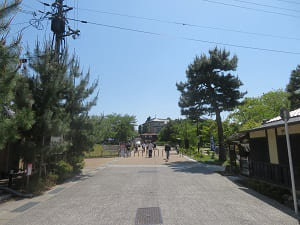 円山公園の北側