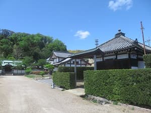 参道とお堂