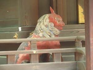 貴布禰神社の狛犬