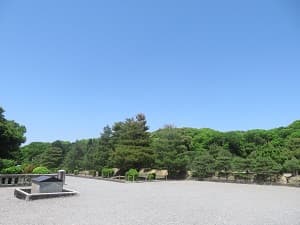 青空と緑と白砂