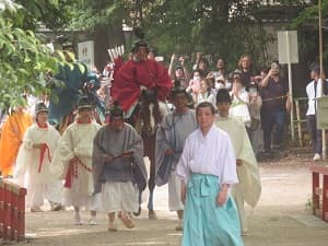 戻って来た騎馬