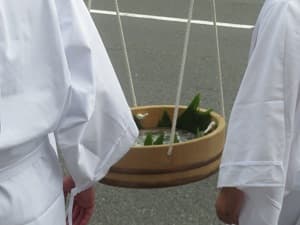 桶に入った鱧