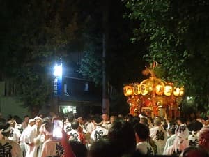御池通から大宮通へ