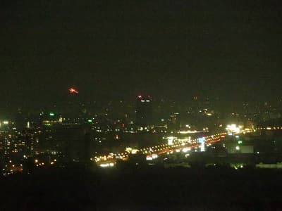 左大文字と夜景