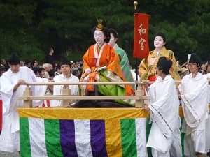 時代祭に登場する和宮