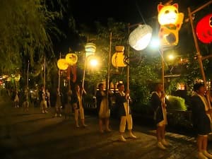 祇園白川に到着