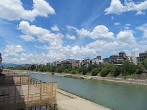 夏の鴨川