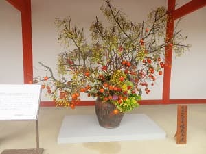 嵯峨御流の生け花