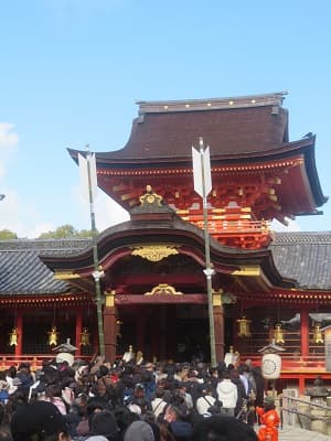 午年の元旦に石清水八幡宮に初詣に行った・2026年 | 京都観光旅行の
